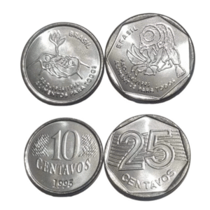 Moedas Casal FAO Flor de cunho