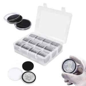 Caixa com 84 Cápsulas de 46mm ajustáveis 16mm a 46mm