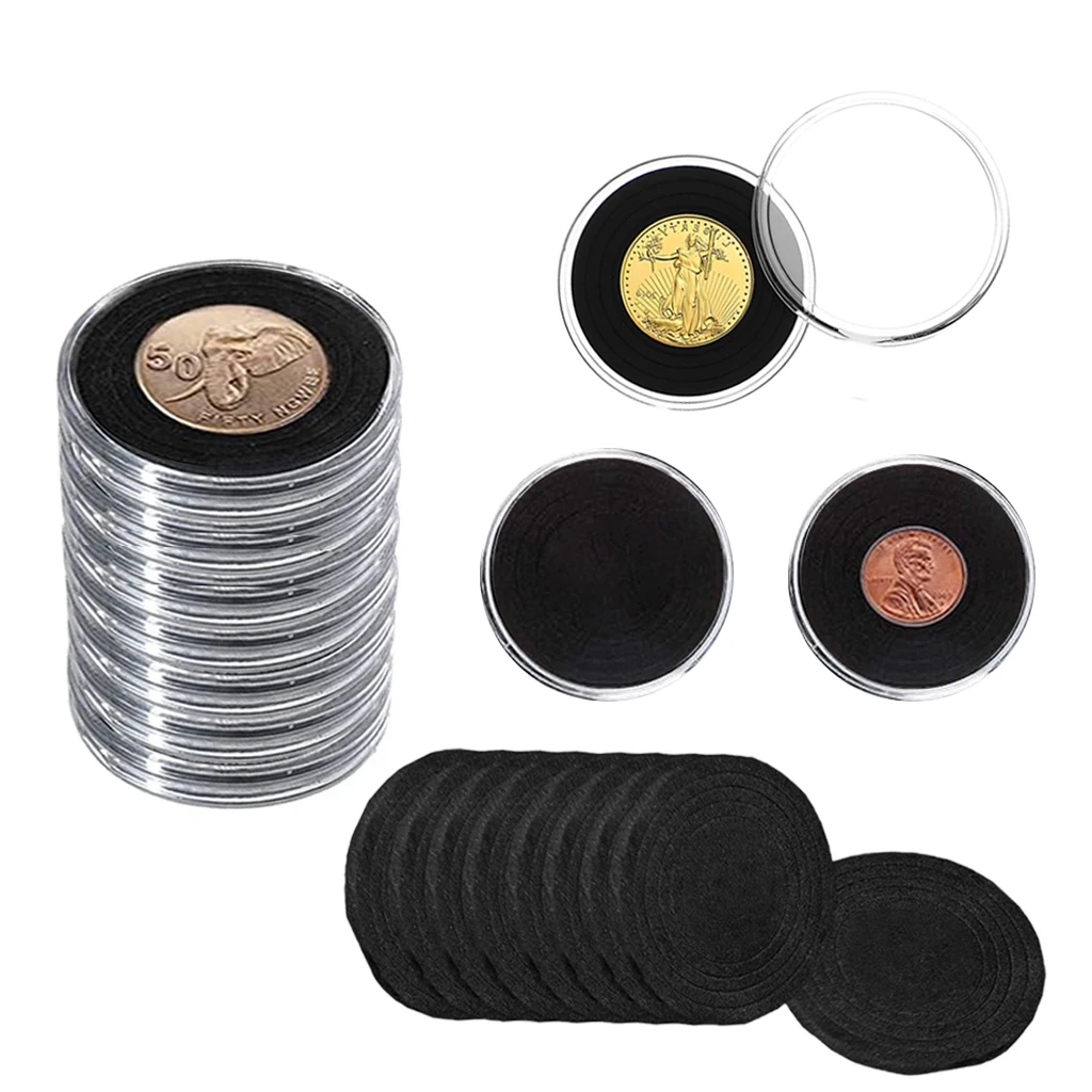 10 Cápsulas de acrílico de 50mm